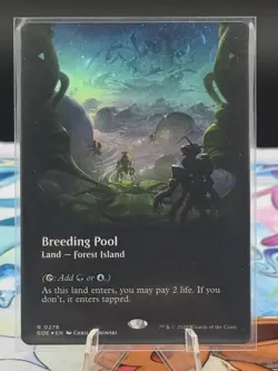 Breeding Pool Foil (278) Borderless Edge of Eternities EOE MTG Magic - Image 1