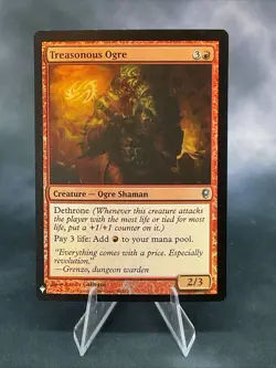 Treasonous Ogre Conspiracy Foil The List - Image 1