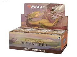 Magic The Gathering Dominaria Remastered Draft Box - 36 packs - Image 1