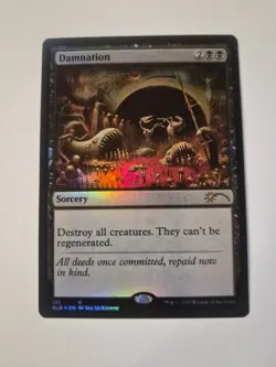 Magic The Gathering Damnation Secret Lair Drop Foil 121 Rare MTG - Image 1