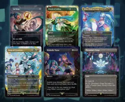 FULL SET SEALED NON-FOIL Hatsune Miku English 4 Secret Lair Sakura Superstar - Image 3