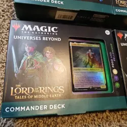 WOTC MTG LoTR Tales of Middle-Earth Commander Box - Set Of 4 195166205052 - Image 4