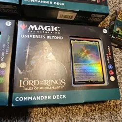 WOTC MTG LoTR Tales of Middle-Earth Commander Box - Set Of 4 195166205052 - Image 5