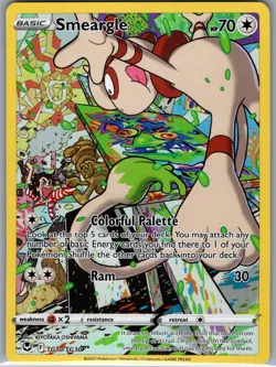 Smeargle TG10/TG30 SWSH12: Silver Tempest Trainer Gallery - Pokemon Card - NM - Image 1