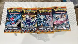 2013 Pokemon Black & White Plasma Blast Booster Packs Lot of 3 (Factory Sealed) - Image 1
