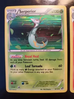 Serperior Emboar Samurott 6/114 20/114 BW22 Black White Base Set Pokemon TCG LP - Image 2
