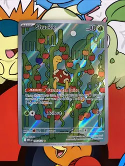 Pokemon TCG Shuckle 136/132 Mega Evolution Illustration Rare *Near Mint* - Image 1