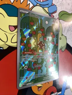 Pokemon TCG Shuckle 136/132 Mega Evolution Illustration Rare *Near Mint* - Image 2