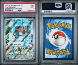 2023 POKEMON SVP EN-SV BLACK STAR PROMO #044 CHARMANDER PSA 9 - Image 3