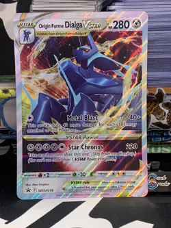 ORIGIN FORME DIALGA VSTAR JUMBO SWSH256 Black Star Promo Pokemon - Image 1