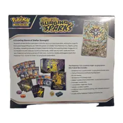 Pokemon TCG S/V Surging Sparks Elite Trainer Box BRAND NEW FACTORY SEALED - Image 3
