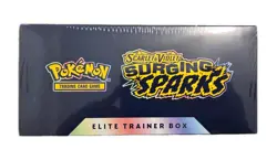 Pokemon TCG S/V Surging Sparks Elite Trainer Box BRAND NEW FACTORY SEALED - Image 5