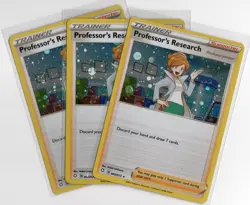 Pokemon SEALED Professor's Research SWSH152 + 060/072 Full Art Cosmos Holo Pack! - Image 3