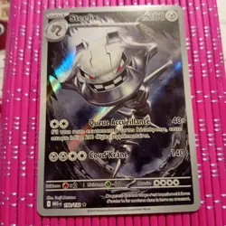 Carte Pokemon STEELIX 150/132 ⭐ HOLO AR Mega-Evolution MEG FR NEUF - Image 1