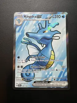 Kingdra ex - 080/064 Full Art Ultra Rare Holo Shrouded Fable Pokemon TCG NM - Image 1