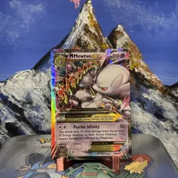 M Mewtwo EX - 64/162 Pokemon Breakthrough - Holo LP ? - Image 1
