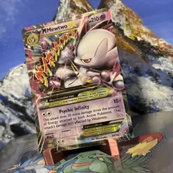 M Mewtwo EX - 64/162 Pokemon Breakthrough - Holo LP ? - Image 2