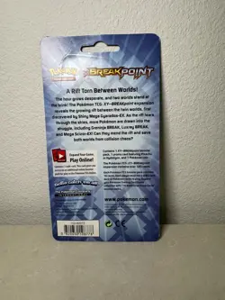 Pokemon XY Breakpoint Blister Pack With PIKACHU XY95 Promo - Factory Sealed - Image 2