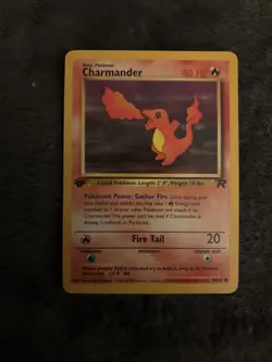 Pokemon TCG Charmander 1st Edition Team Rocket 50/82 - Image 1