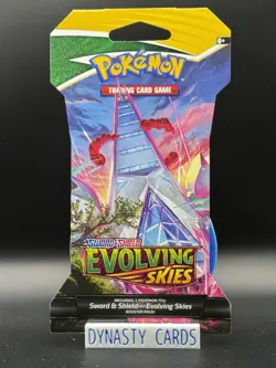 Pokemon TCG Evolving Skies Sleeved Booster Pack New Sealed - Image 1