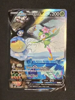 Hisuian Lilligant V Alternate Full Art 163/189 Swsh10: Astral Radiance Pokemon - Image 1