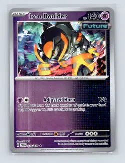 Pokemon TCG Iron Boulder 046/131 SV: Prismatic Evolutions Reverse Holo NM - Image 1
