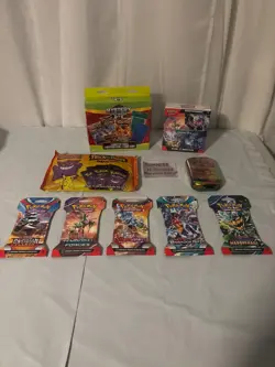 Large Sealed Pokemon Lot, mixed sets, Mystery Power Box, Booster Bundle - Image 1
