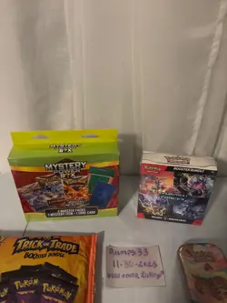 Large Sealed Pokemon Lot, mixed sets, Mystery Power Box, Booster Bundle - Image 2