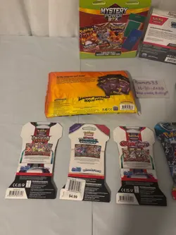 Large Sealed Pokemon Lot, mixed sets, Mystery Power Box, Booster Bundle - Image 5