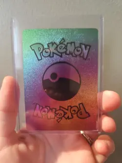 Ash Ketchum Vmax Rainbow Foil Fan Art Vinyl Collector Pokemon 2 - Image 2