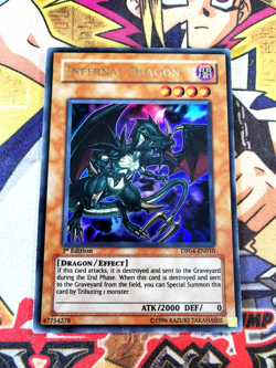 Infernal Dragon dp04-en010 1st Edition (LP/MP) Ultra Rare Yu-Gi-Oh! - Image 1