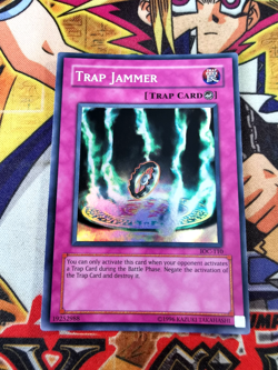 Trap Jammer ioc-110 Unltd Ed (NM) Super Rare Yu-Gi-Oh! - Image 1