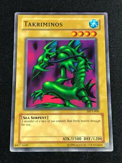 YUGIOH TAKRIMINOS MP1-006 SUPER (MP) - Image 1