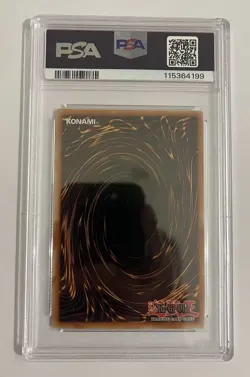 Dark Magician Girl LCYW-EN022 Secret Rare 1st Edition PSA 7 NM EURO FOIL BLEED - Image 3