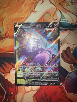 Pokemon Galarian Slowking V TCG Card 099/198 Chilling Reign Near Mint - Image 1