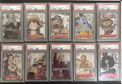 JPN PSA 10 One Piece Card Game 25th Anniversary Sequential Set Collection - Image 1