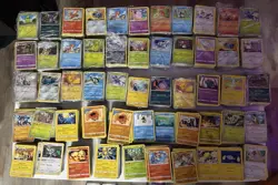 Pokemon TCG Bulk Card Lot 5000+ Modern (Rare, U, C) (NO HOLOS, Energy) 25lbs - Image 1