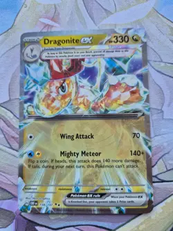 Pokemon Dragonite EX 159/197 SV Obsidian Flames Double Rare Card TCG Mint/NM - Image 1