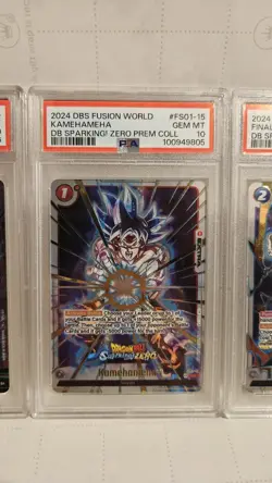 2024 Dragon Ball Card Game Fusion World Sparking! Zero PSA Graded Set - Image 3