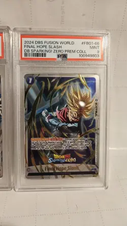2024 Dragon Ball Card Game Fusion World Sparking! Zero PSA Graded Set - Image 5