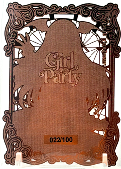 Goddess Story: Marin Kitagawa Vampire #/100 Spicy Metal Anime Waifu CCG Card - Image 2