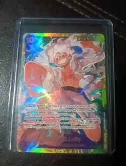 One Piece Card Game OP05-119 Monkey D Luffy Gear 5 SEC English - Image 1