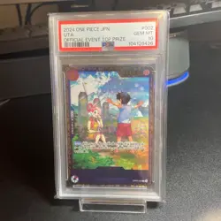 PSA 10 One Piece Card Uta R OP09-002 Flagship Battle Promo Japanese 2024 - Image 1