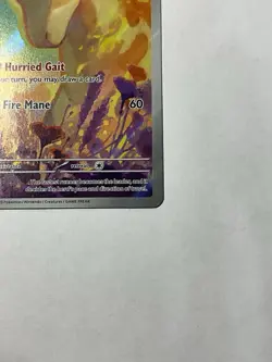 Rapidash 189/182 Illustration Pokemon Card “Destined Rivals” Near Mint - Image 5
