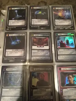 Star Trek CCG 1E ALL SETS Massive Collection Over 10,000 Card MUST SEE - Image 4
