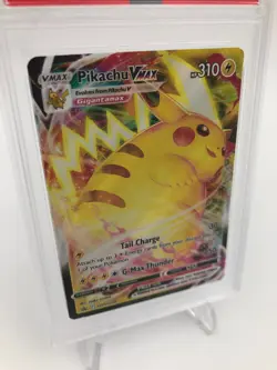2023 POKEMON SWORD SHIELD Card PIKACHU V VMAX #286 CRZ COLLECTION grade PSA 9 - Image 2