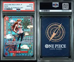 One Piece Card PSA 10 Nami SP OP01-016 R Special Alt Art Japanese 2023 Japan - Image 1
