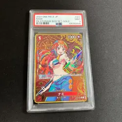 PSA 9 Nami ST01-007 C Parallel Storage Box Gold One Piece Card Japanese 2024 - Image 1