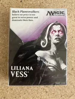 MTG, Magic The Gathering, Liliana Vess Black Planeswalker, 30 card Deck, Sealed. - Image 1