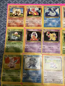 70/102 1999 Pokemon Base Set, Includes All Common And Uncommon Cards NM-HP - Image 2
